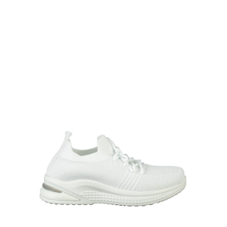 Детски спортни обувки, Детски спортни обувки бели  от текстилен материал  Fantase - Kalapod.bg